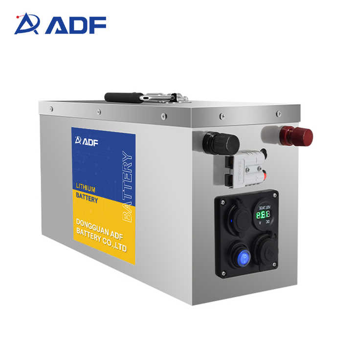 48V LiFePO4 Battery Pack 50Ah 100Ah 200Ah 500Ah Deep Cycle Rack Mount for Solar Storage Golf Cart Electric Vehicles ADF