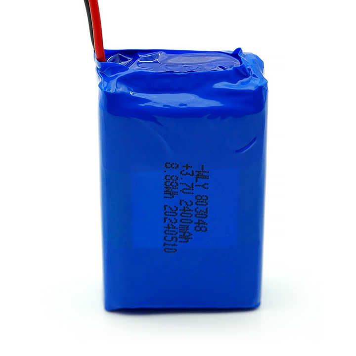 Rechargeable 3.7V Lithium Ion Battery Pack 803048 1200mAh 2400mAh 3000mAh 4000mAh Customized for Consumer Electronics Toys Home Appliances Wiliyoung