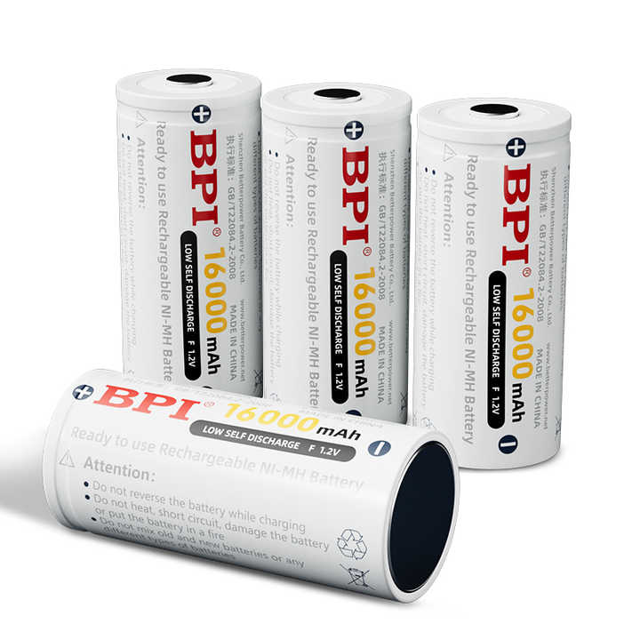 1.2V Ni-MH Battery Pack 16000mAh Stable Output Current for Solar Energy Storage and Electric Forklifts BPI