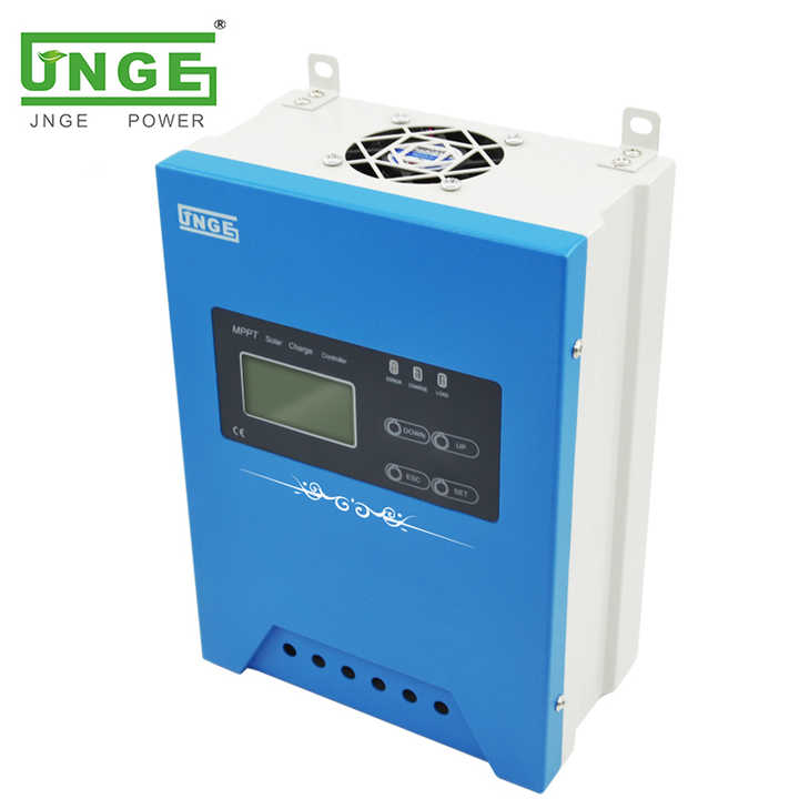 MPPT Solar Charge Controller 60A 12V 24V 48V with 150V Max PV Voltage High Efficiency 99% for Solar Energy Systems JNGE