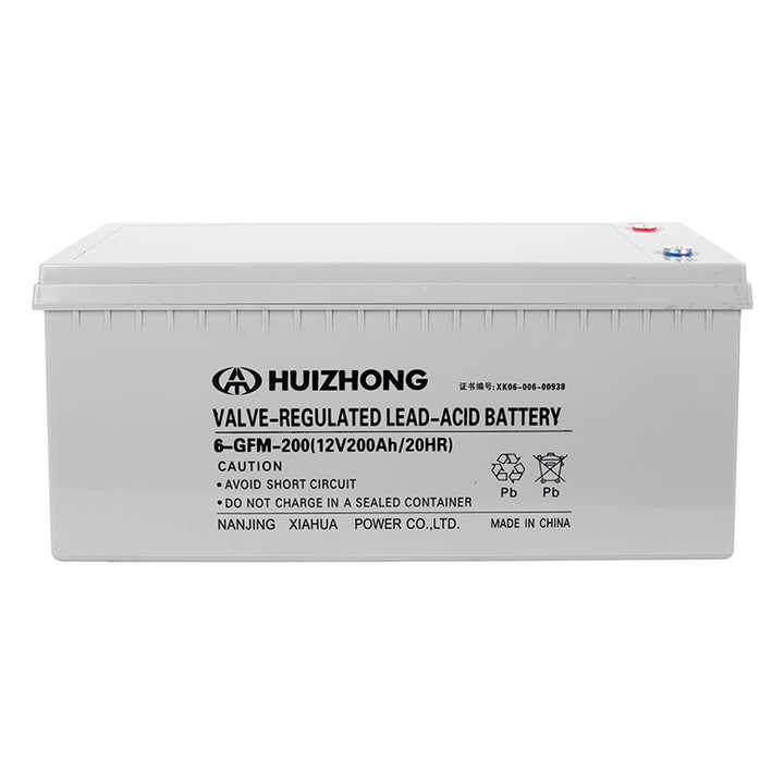 HIZN Free Maintenance AGM 12V 200AH Battery 3500 Cycles Deep Cycle Sealed for Solar Energy Storage Systems