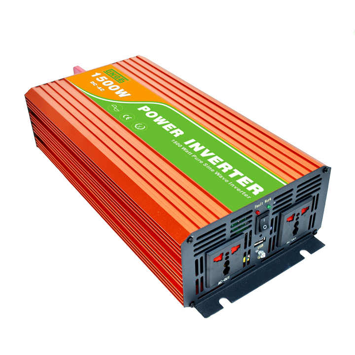 Micro Inverter 24V 48V DC to AC Converter 110V 220V Pure Sine Wave for Off-Grid Solar Systems JNGE