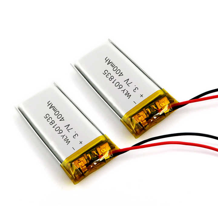 3.7V 400mAh Li-Polymer Battery 601835 602035 602040 621835 Rechargeable for Consumer Electronics Wiliyoung