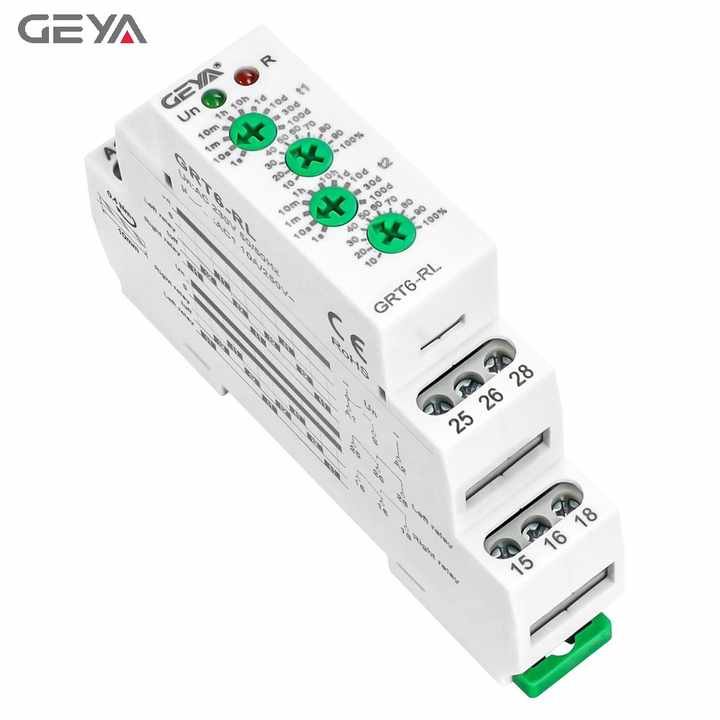 GEYA GRT6-RL A230 Right-Left Time Relay 220V Inverse Voltage Protection Relay for Industrial Automation Systems GEYA