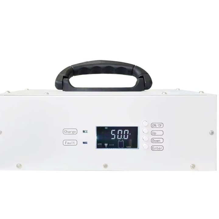 48V 60A 3kW Single Phase 3 Wire Lithium Battery Charger for Forklift AGV Industrial Applications BSM