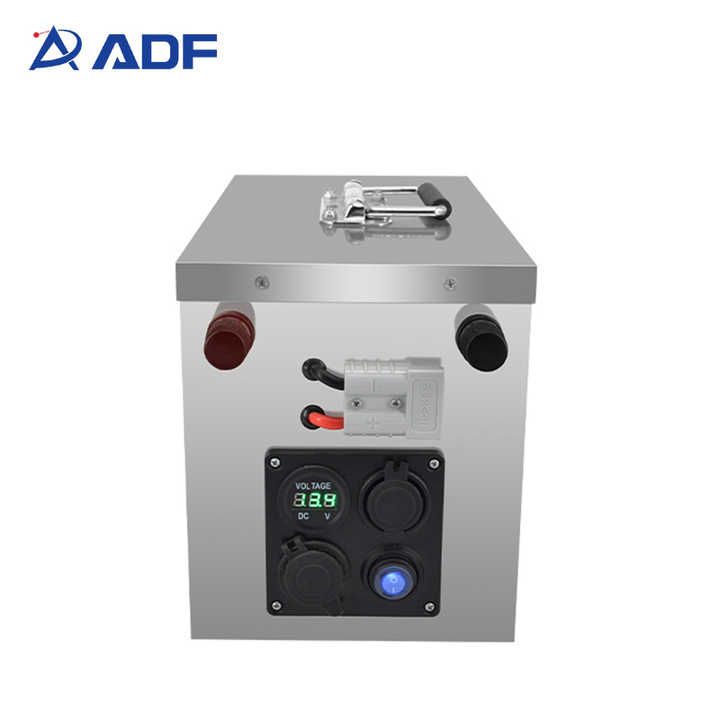 48V 72V Lithium Battery 100Ah LiFePO4 Deep Cycle Golf Cart Power Pack for Electric Vehicles ADF