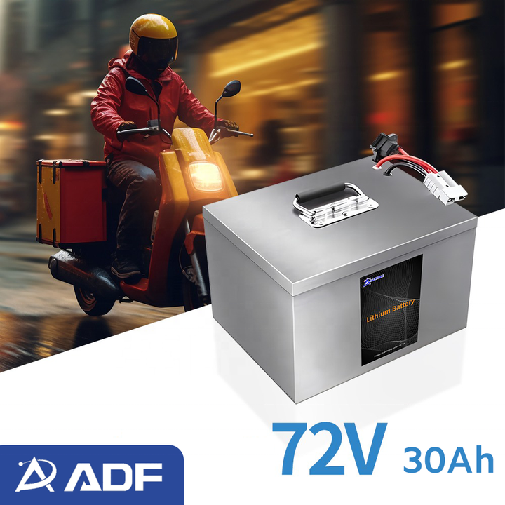 ADF High Quality 48V 30Ah LiFePO4 Power System Battery Pack for Electric Motorcycle