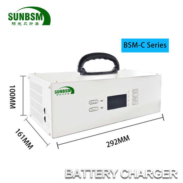 72V 100V 40A Adjustable Lithium Battery Charger High-Power Smart Charging for Electric Vehicles Scooters and Energy Storage Systems BSM
