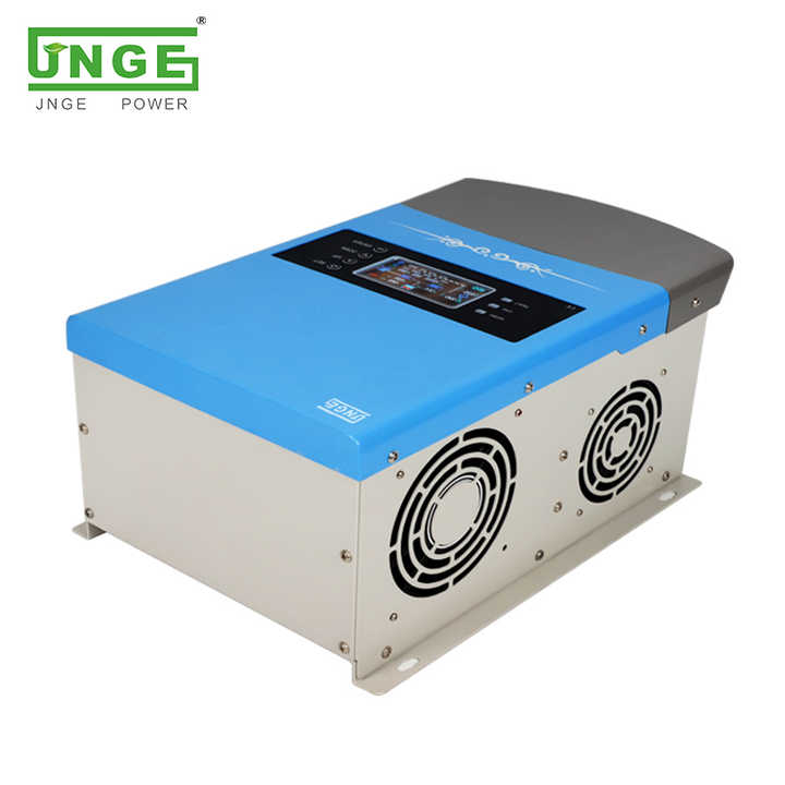 Homage UPS 24V 48V 96V Hybrid 5000W Solar Inverter Pure Sine Wave Off-grid Inverter for Home Solar Power System JNGE