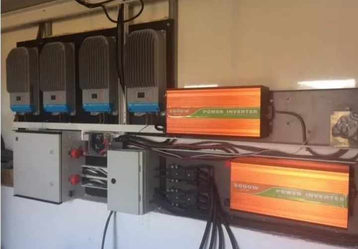 Micro Inverter 24V 48V DC to AC Converter 110V 220V Pure Sine Wave for Off-Grid Solar Systems JNGE