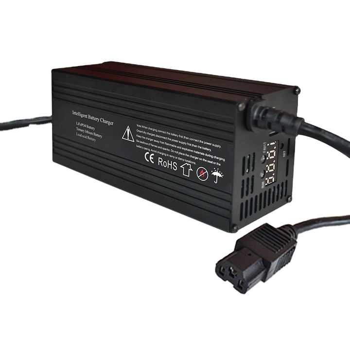 High Power Lithium Ion Battery Charger 12V 24V 48V 60V 72V for Ebike Scooter Motorcycle with Short Circuit Protection and Fast Charging BSM