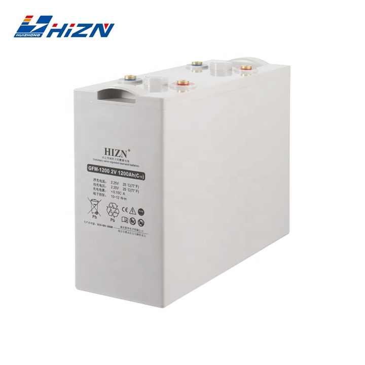 HIZN Lead Acid AGM 2V 1200AH Battery Deep Cycle Long Life Solar Storage System