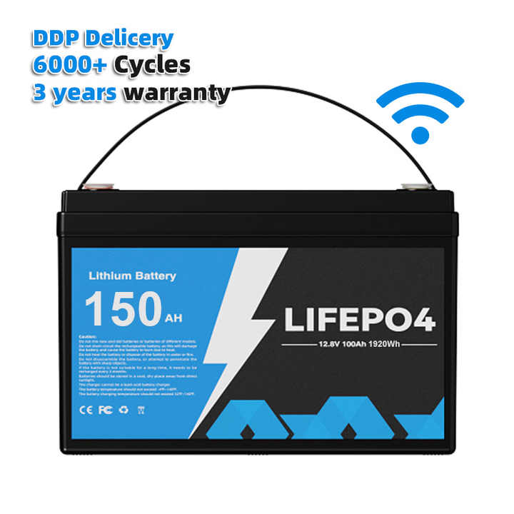 12V Lithium Ion Battery Powered Induction Cooker Car Battery Explosion-Proof 12.8V 150Ah LiFePO4 Rechargeable for Solar Energy Storage, Electric Vehicles, and Power Systems BPI