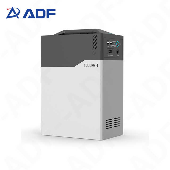 Portable Power Station 1000W LiFePO4 Battery 1008WH Pure Sine Wave AC 220V/110V for Outdoor Indoor Use ADF