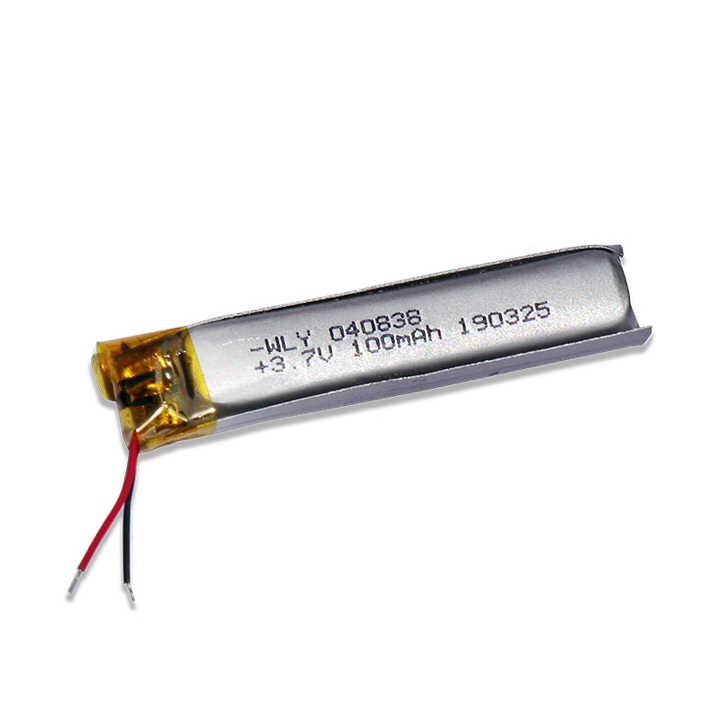 3.7V 100mAh Li-Polymer Battery Replacement for Consumer Electronics and Toys WLY