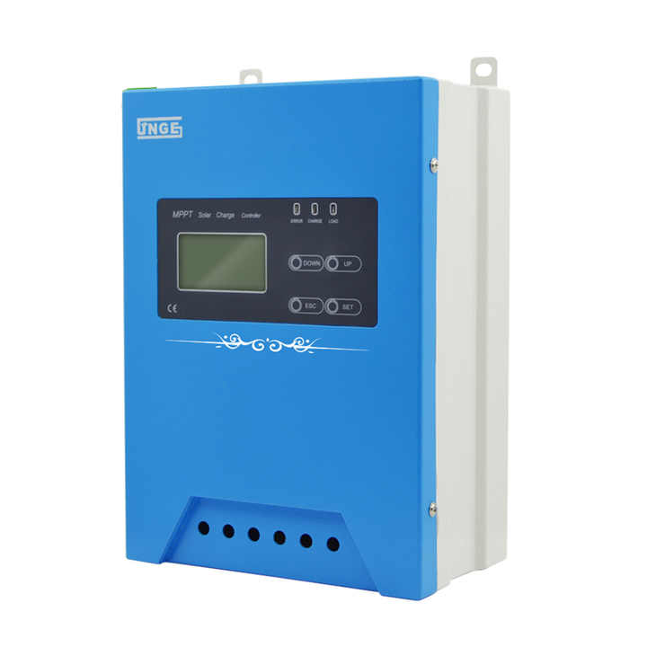 MPPT Solar Charge Controller 60A 12V 24V 48V with 150V Max PV Voltage High Efficiency 99% for Solar Energy Systems JNGE