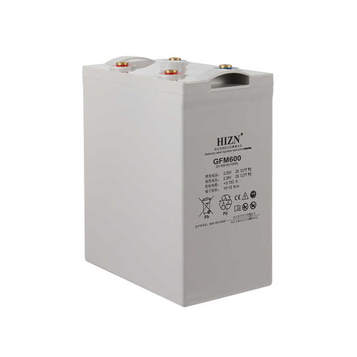 Solar AGM 2V 600AH Deep Cycle Battery Long Cycle Life Sealed AGM for Solar Energy Storage Systems UPS Telecom HUIZHONG