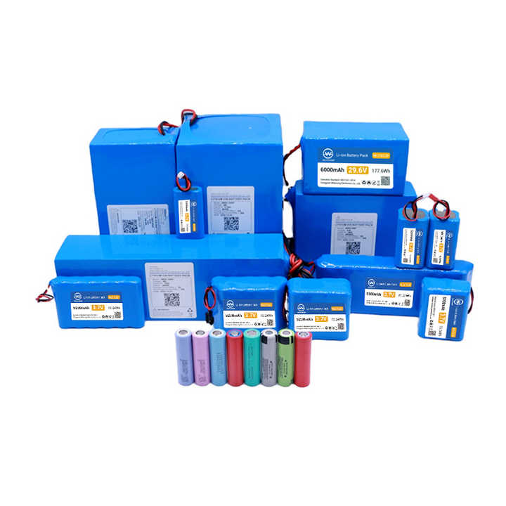 Rechargeable 18650 Lithium-ion Battery Pack 3.7V 5200mAh Solar Energy Storage System for Electric Vehicles Wiliyoung