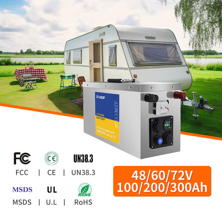 72V Lithium Battery Pack 20Ah 30Ah 40Ah 45Ah 100Ah 120Ah LiFePO4 100A 80A for EV Scooter Motorcycle OEM Supply ADF