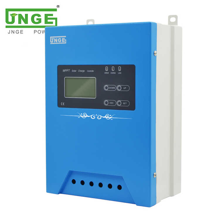 MPPT Solar Charge Controller 60A 12V 24V 48V with 150V Max PV Voltage High Efficiency 99% for Solar Energy Systems JNGE