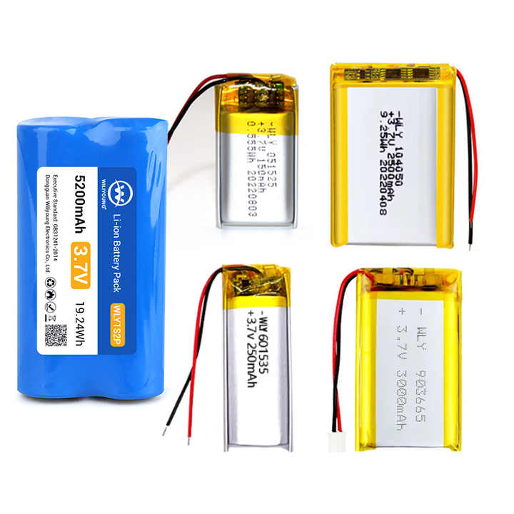 Lithium Polymer Battery 501220 80mAh 3.7V High Quality Rechargeable for Headset and Consumer Electronics WLY