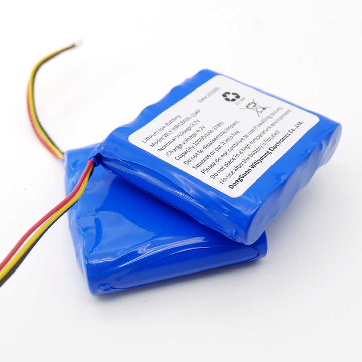 Rechargeable 18650 Battery Pack 1S4P 1S2P 12000mAh 10000mAh 8000mAh 6000mAh 5000mAh 4000mAh 3000mAh Customized Lithium Battery High-Capacity Long Cycle Life for Power Tools Electric Vehicles and Energy Storage Systems Wiliyoung(WLY)