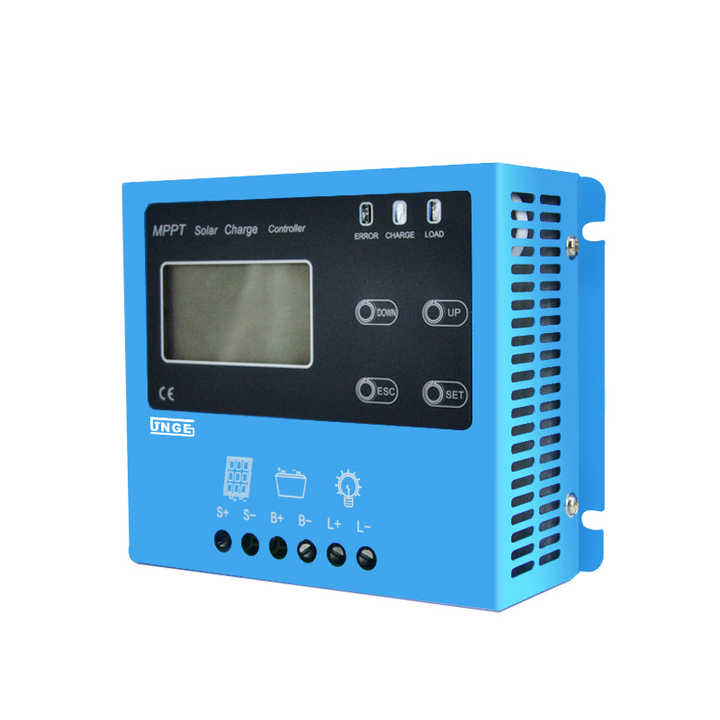 MPPT Solar Charge Controller 12V 24V 10A 20A High Efficiency 24Hr Operation for Solar System Lighting Battery Charging JNGE