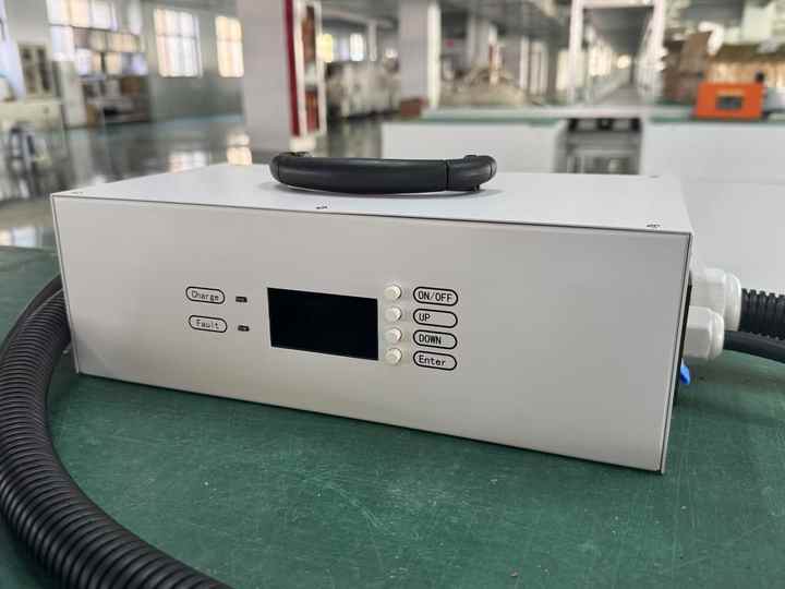 48V 60A 3kW Single Phase 3 Wire Lithium Battery Charger for Forklift AGV Industrial Applications BSM