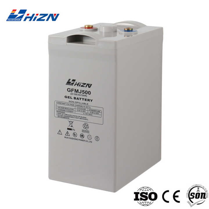 GEL 2V 500Ah Deep Cycle Battery Lead Acid for Solar Energy Storage Systems UPS HIZN