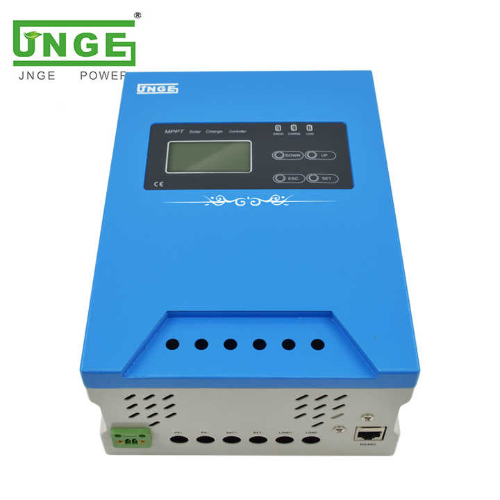 MPPT Solar Charge Controller 60A 12V 24V 48V with 150V Max PV Voltage High Efficiency 99% for Solar Energy Systems JNGE