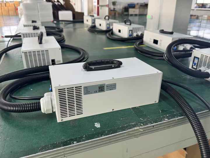 48V 60A 3kW Single Phase 3 Wire Lithium Battery Charger for Forklift AGV Industrial Applications BSM