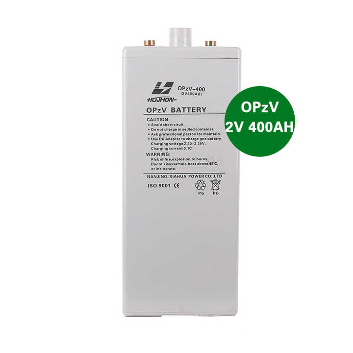 OPZV 2V 400AH Solar Battery Long Cycle Life Free Maintenance for Home Energy Storage Systems HIZN