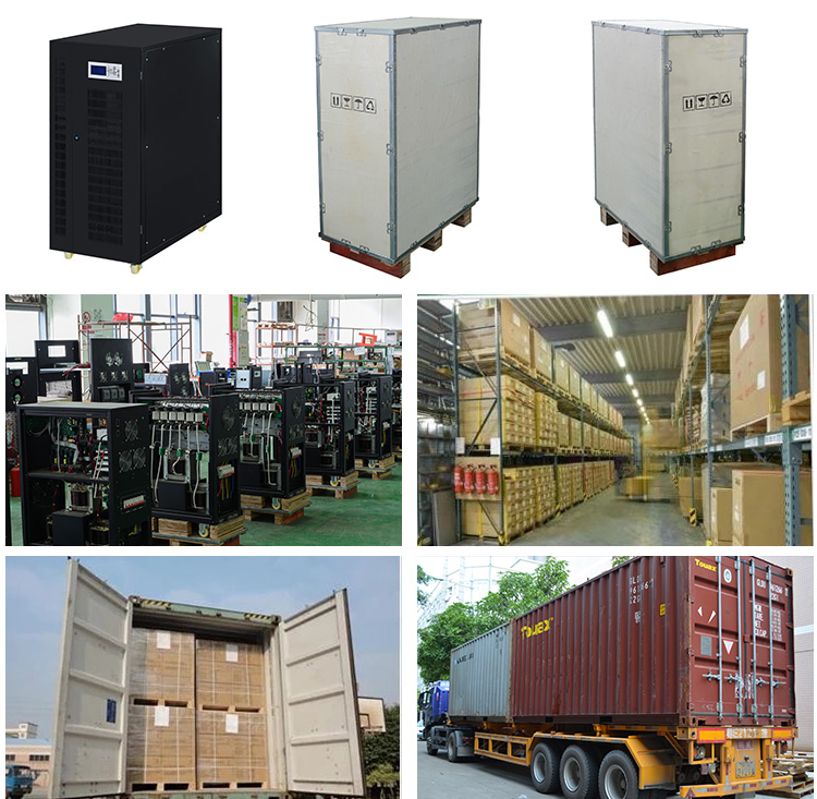 Off Grid Three Phase Solar Hybrid Inverter 220v 380v Three 3phase Converter 20kva 50kva 80kva 150kw 100kw Solar Inverter Hybrid