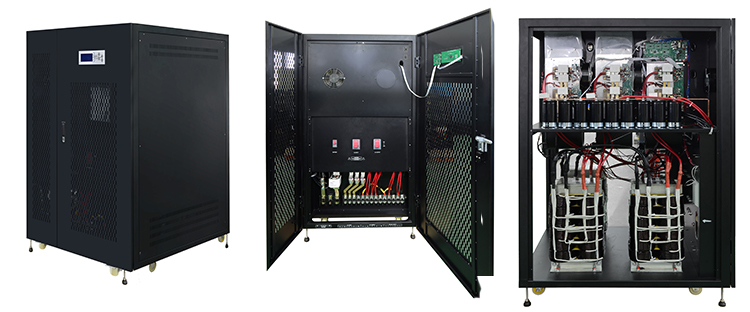 Off Grid Three Phase Solar Hybrid Inverter 220v 380v Three 3phase Converter 20kva 50kva 80kva 150kw 100kw Solar Inverter Hybrid