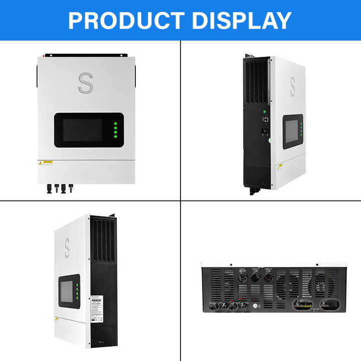 Solar Inverter 10KW Dual MPPT 48V Input 220V Output Off-Grid Power System SUYEEGO