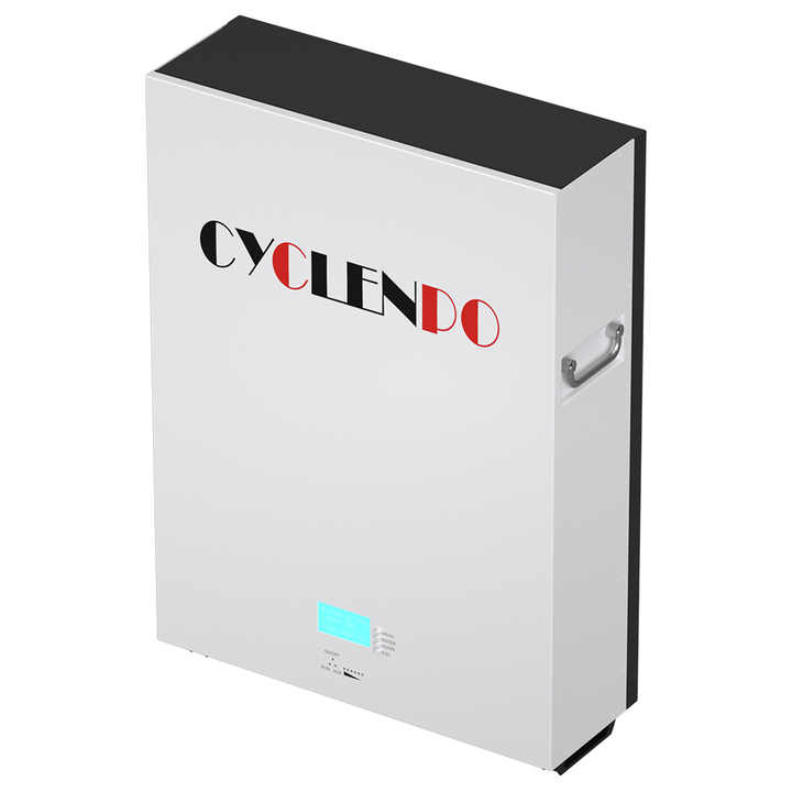 Cyclenpo 51.2V 200Ah LiFePO4 Battery for Home Energy Storage | Wall-Mounted Off-Grid & Hybrid System