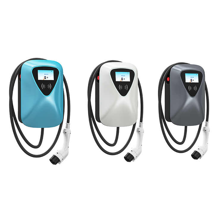Wall Mount EV Charger 3.5kW 7kW 11kW 22kW 32A EU Type 2 OCPP Charging Station for Electric Vehicles Hongjiali