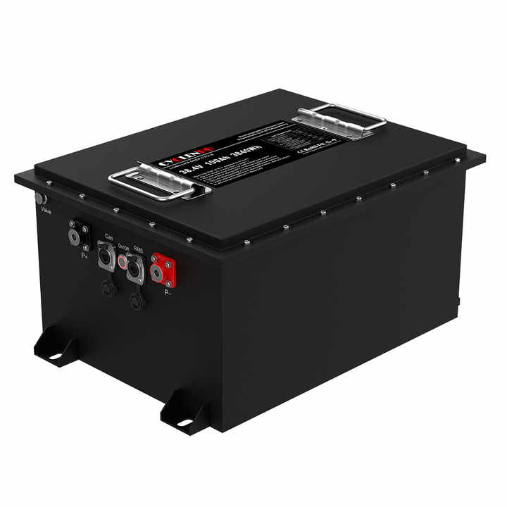 Golf Cart Battery 36V 100Ah LiFePO4 Battery Pack with 4000 Cycles Long Life for Electric Vehicles Solar Energy Storage cyclenpo