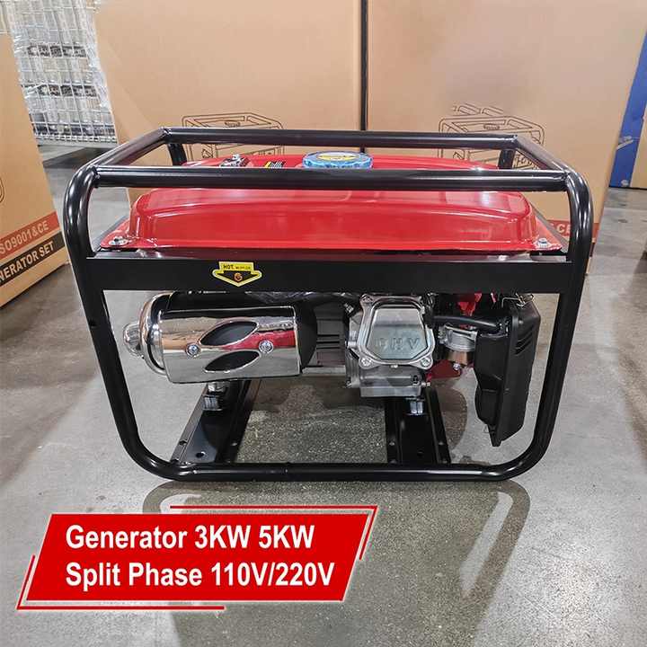 SUYEEGO 5kW 10kVA 60Hz Electric Start Diesel Generator Single Cylinder 4 Stroke Air Cooled Single Phase
