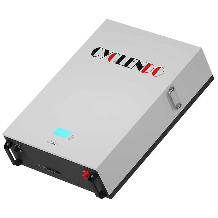 Solar Energy Storage System 48V 200Ah LiFePO4 Battery 10kWh Off-Grid Hybrid Wall-Mounted Powerwall cyclenpo
