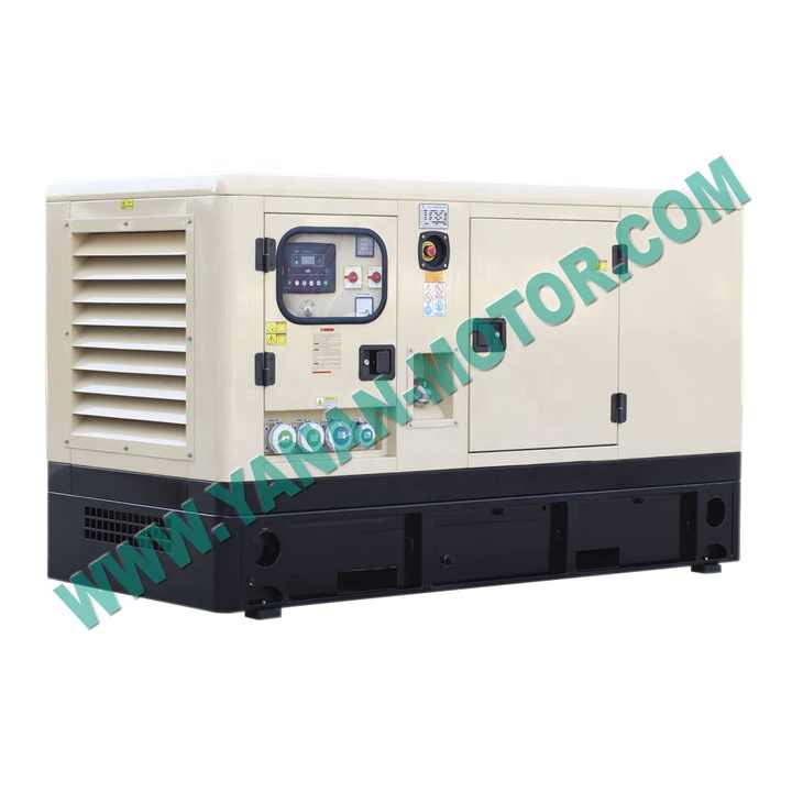 Diesel Generator Set 3kW-30kW Silent Energy Power 1500RPM/1800RPM Backup Power for Industrial/Commercial YANAN