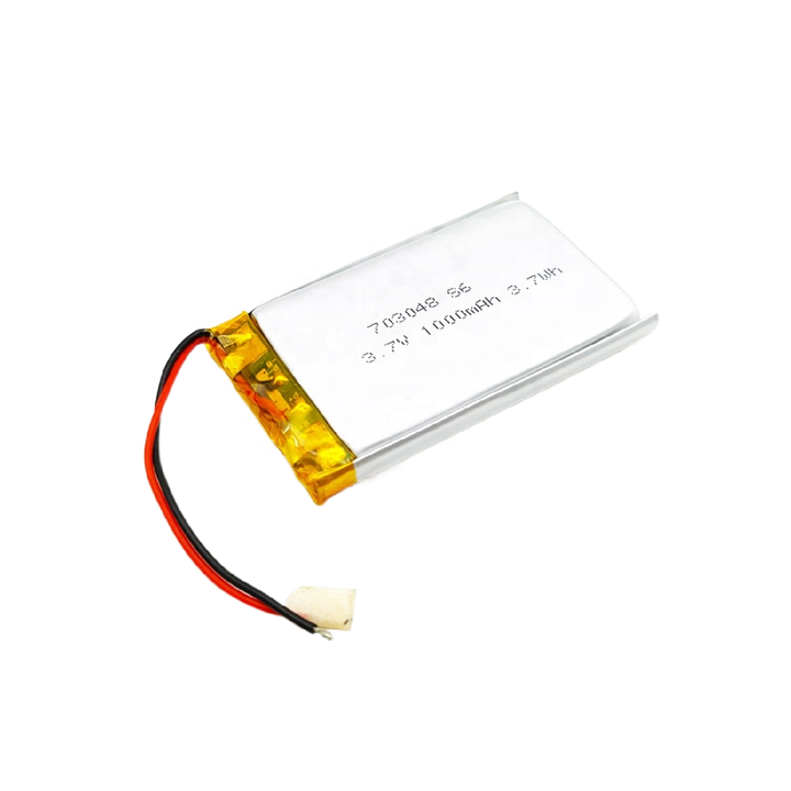 Encore Custom 703048 703050 1000mAh Lithium Polymer Battery 3.7V Flat Rechargeable Pouch Cell for Speaker Consumer Electronics Power Tools Toys Home Appliances Encore
