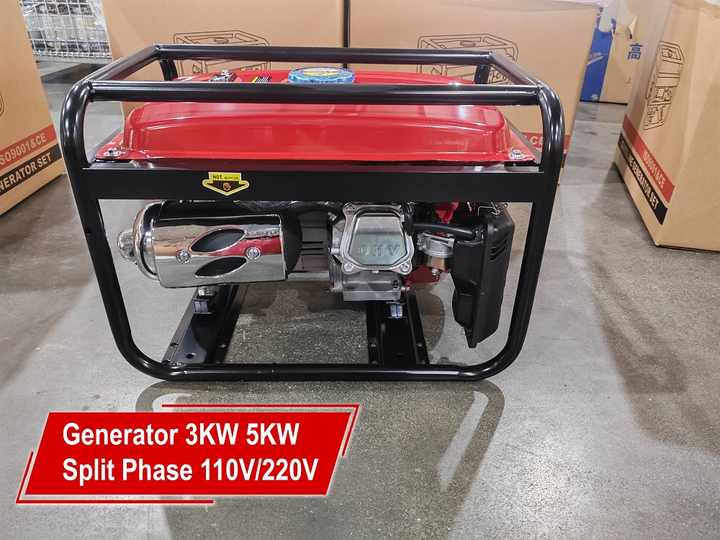 SUYEEGO 5kW 10kVA 60Hz Electric Start Diesel Generator Single Cylinder 4 Stroke Air Cooled Single Phase