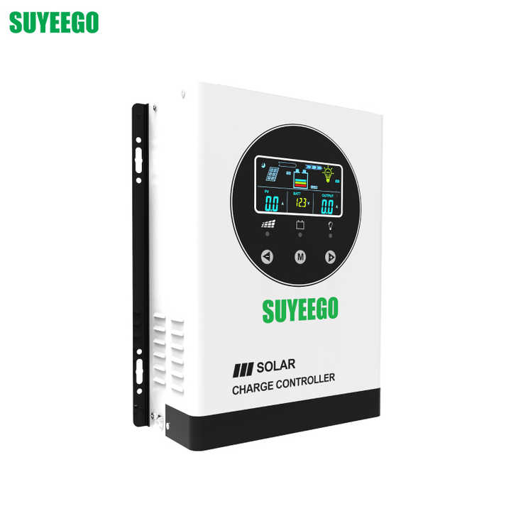 MPPT Hybrid Solar Charge Controller 12V 24V 48V 30A 40A 60A 80A 100A 120A High Efficiency for Solar Energy Systems SUYEEGO