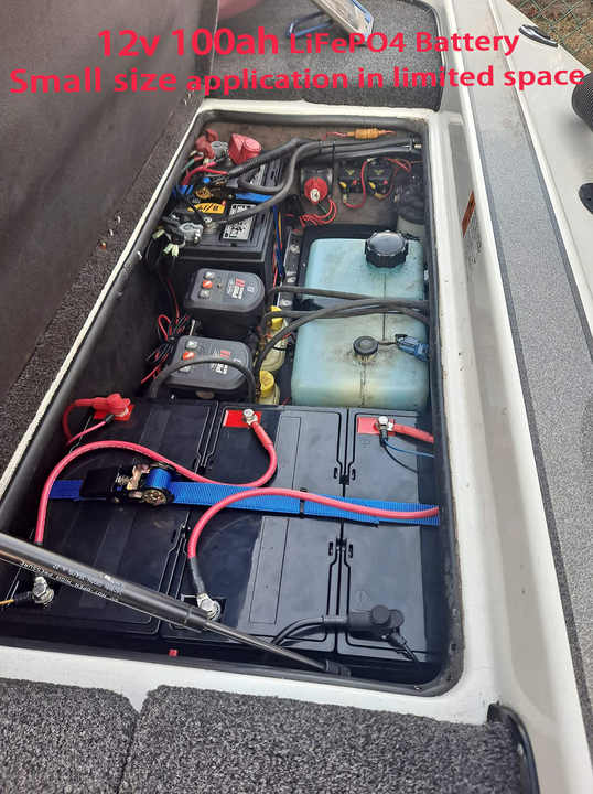Deep Cycle LiFePO4 Solar Battery 12V 100Ah Long Cycle Life Energy Storage for Renewable Systems CYCLENPO