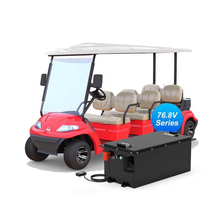 Golf Cart Rechargeable LiFePO4 Battery 36V 48V 60V 72V 50Ah 100Ah 105Ah 120Ah Long Cycle Life for Solar Energy Storage Systems and Electric Vehicles DELONGTOP