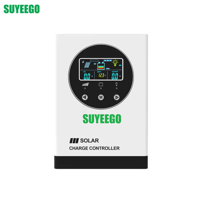 MPPT Hybrid Solar Charge Controller 12V 24V 48V 30A 40A 60A 80A 100A 120A High Efficiency for Solar Energy Systems SUYEEGO