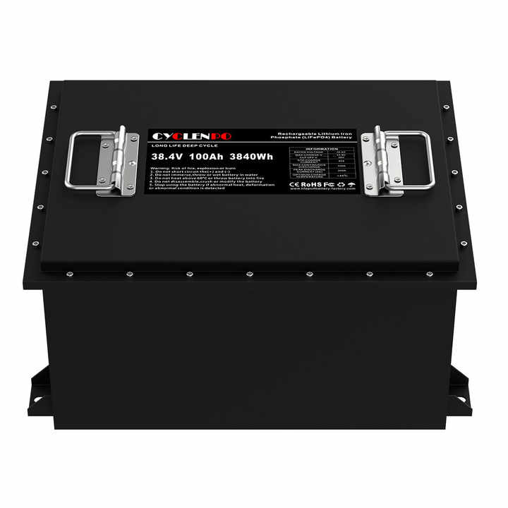 Golf Cart Battery 36V 100Ah LiFePO4 Battery Pack with 4000 Cycles Long Life for Electric Vehicles Solar Energy Storage cyclenpo