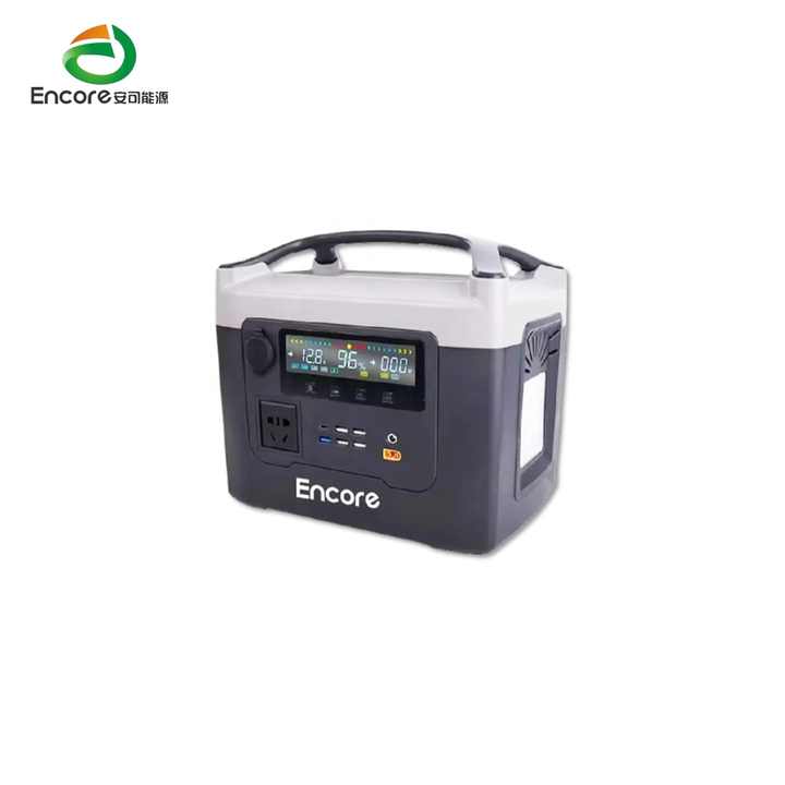 Portable Power Station 12V 40Ah 600W LiFePO4 Battery 512Wh Deep Cycle for Outdoor Solar Energy Storage Camping RV Car Encore