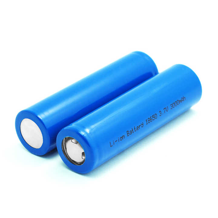 Rechargeable 3.7V 3000mAh 18650 Lithium-ion Battery LiCoO2 Cathode High Cycle Life for Consumer Electronics Power Tools Solar Storage Systems Drone Robot Vacuum